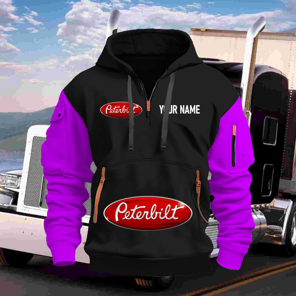 PB Custom Name Quarter Zipper Hoodie