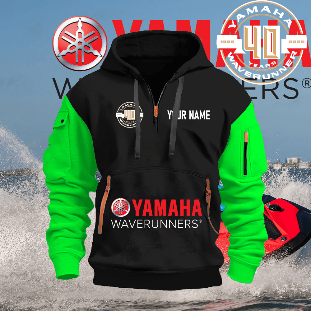 40th YA Custom Name Quarter Zipper Hoodie