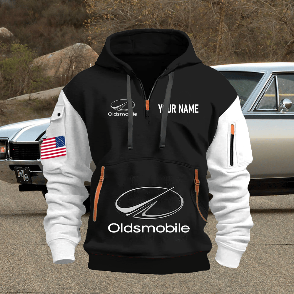 OM Custom Name Quarter Zipper Hoodie