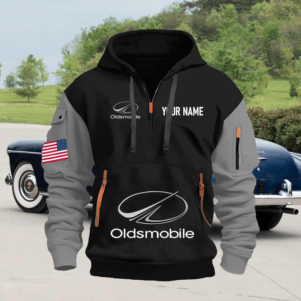 OM Custom Name Quarter Zipper Hoodie