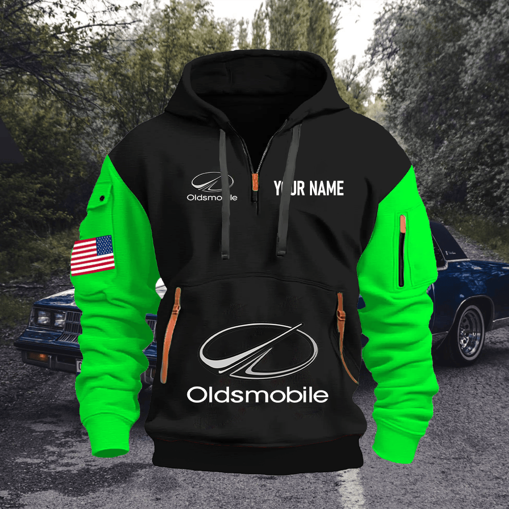 OM Custom Name Quarter Zipper Hoodie