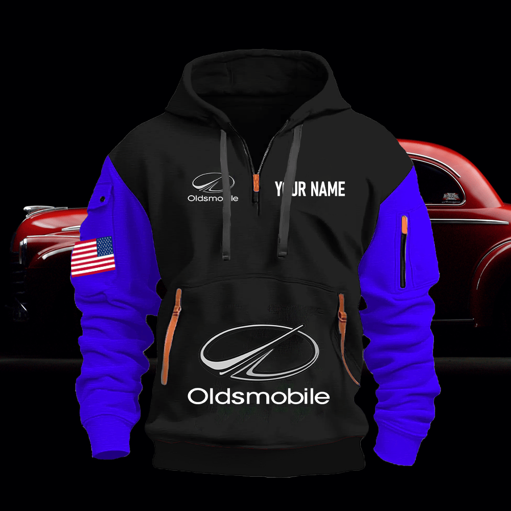 OM Custom Name Quarter Zipper Hoodie