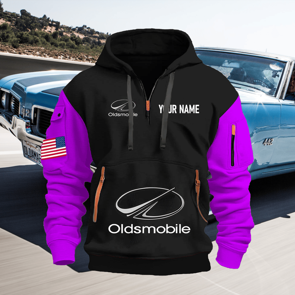 OM Custom Name Quarter Zipper Hoodie