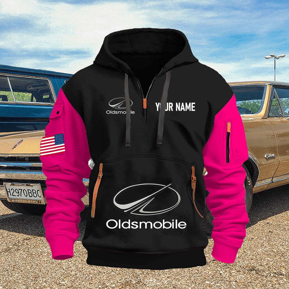 OM Custom Name Quarter Zipper Hoodie