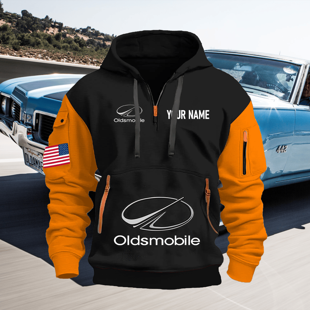 OM Custom Name Quarter Zipper Hoodie