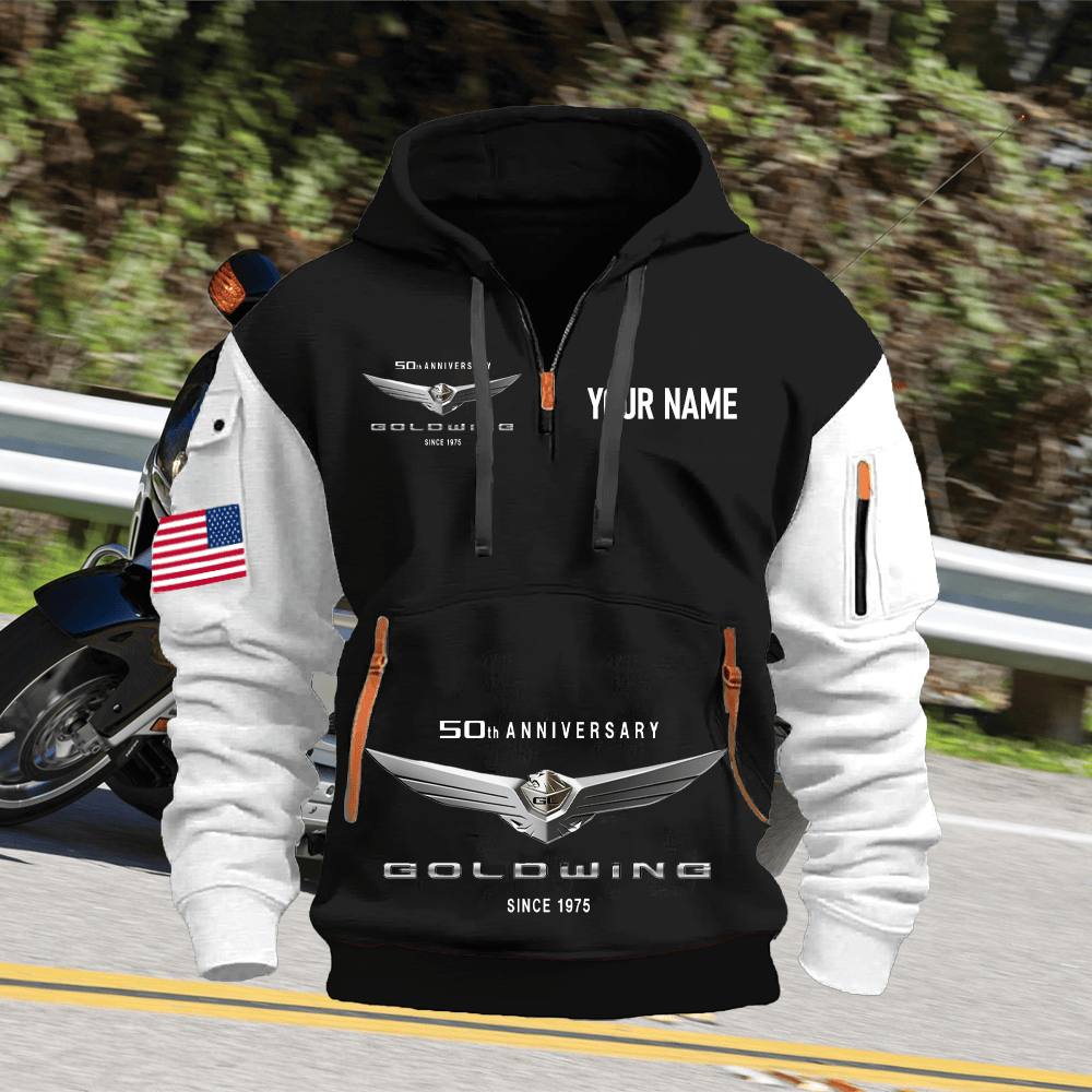 GW Custom Name Quarter Zipper Hoodie