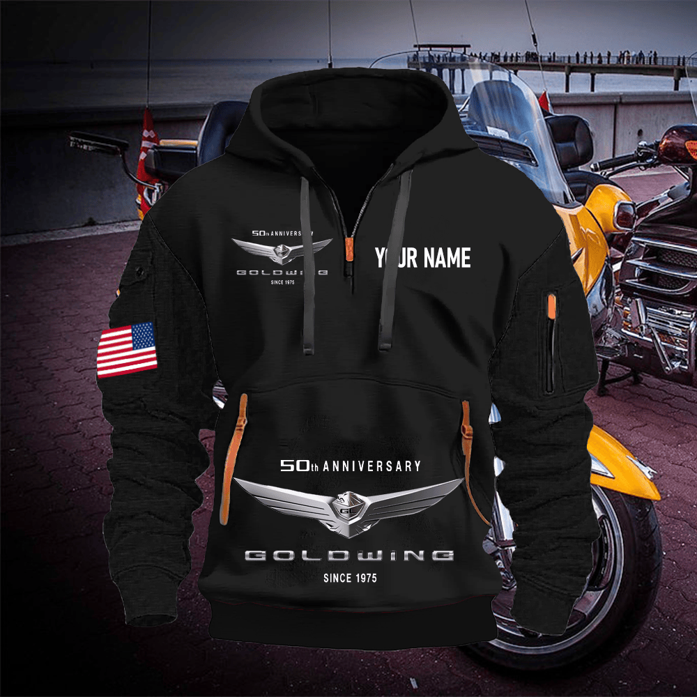GW Custom Name Quarter Zipper Hoodie