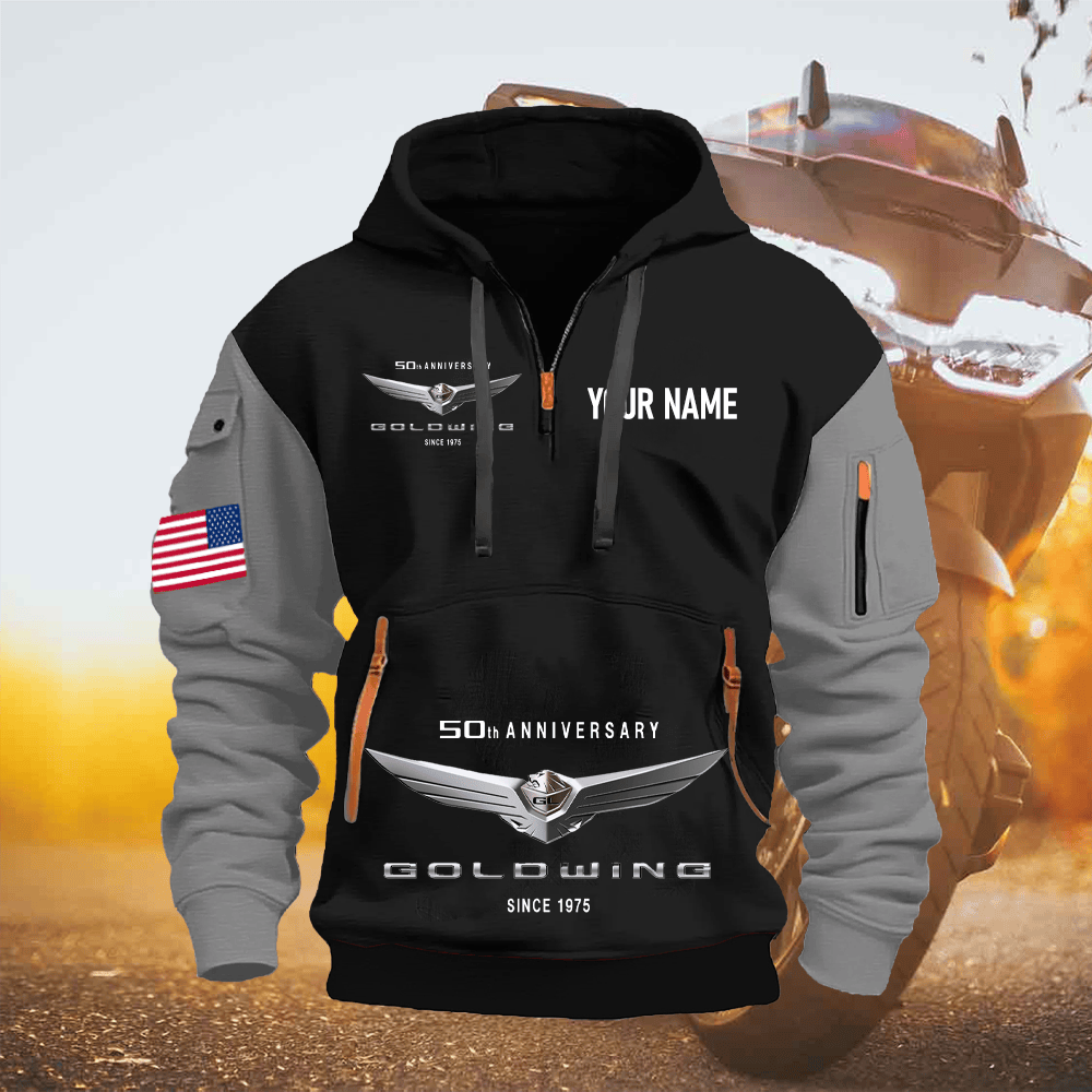 GW Custom Name Quarter Zipper Hoodie