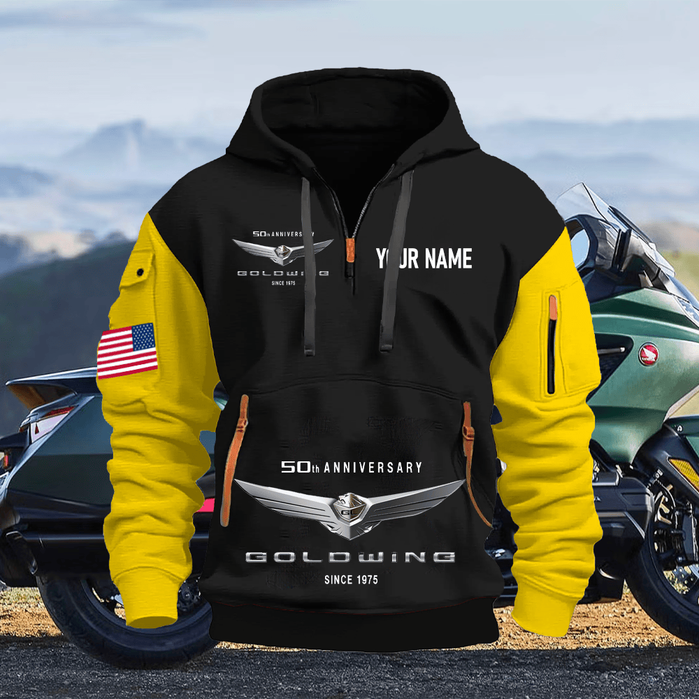GW Custom Name Quarter Zipper Hoodie