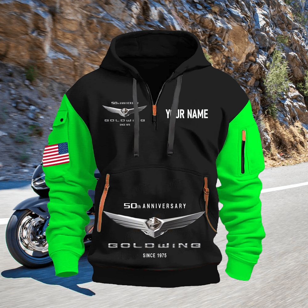 GW Custom Name Quarter Zipper Hoodie