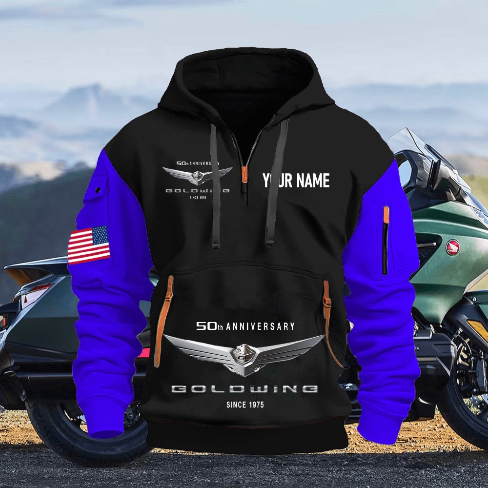 GW Custom Name Quarter Zipper Hoodie