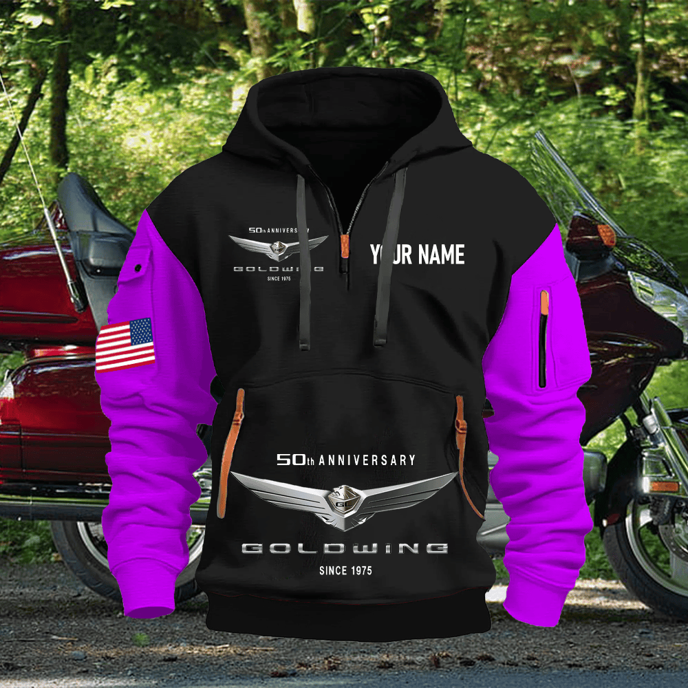 GW Custom Name Quarter Zipper Hoodie