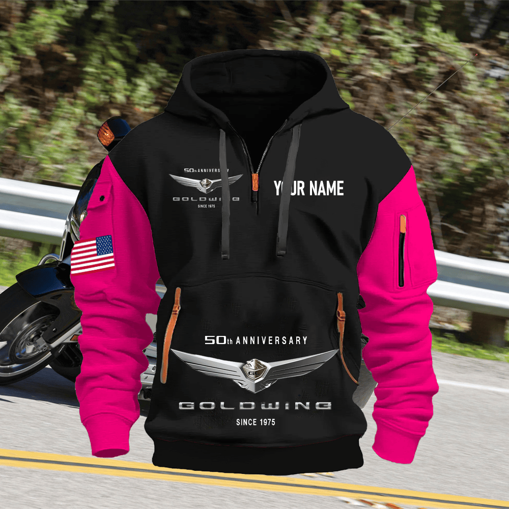 GW Custom Name Quarter Zipper Hoodie