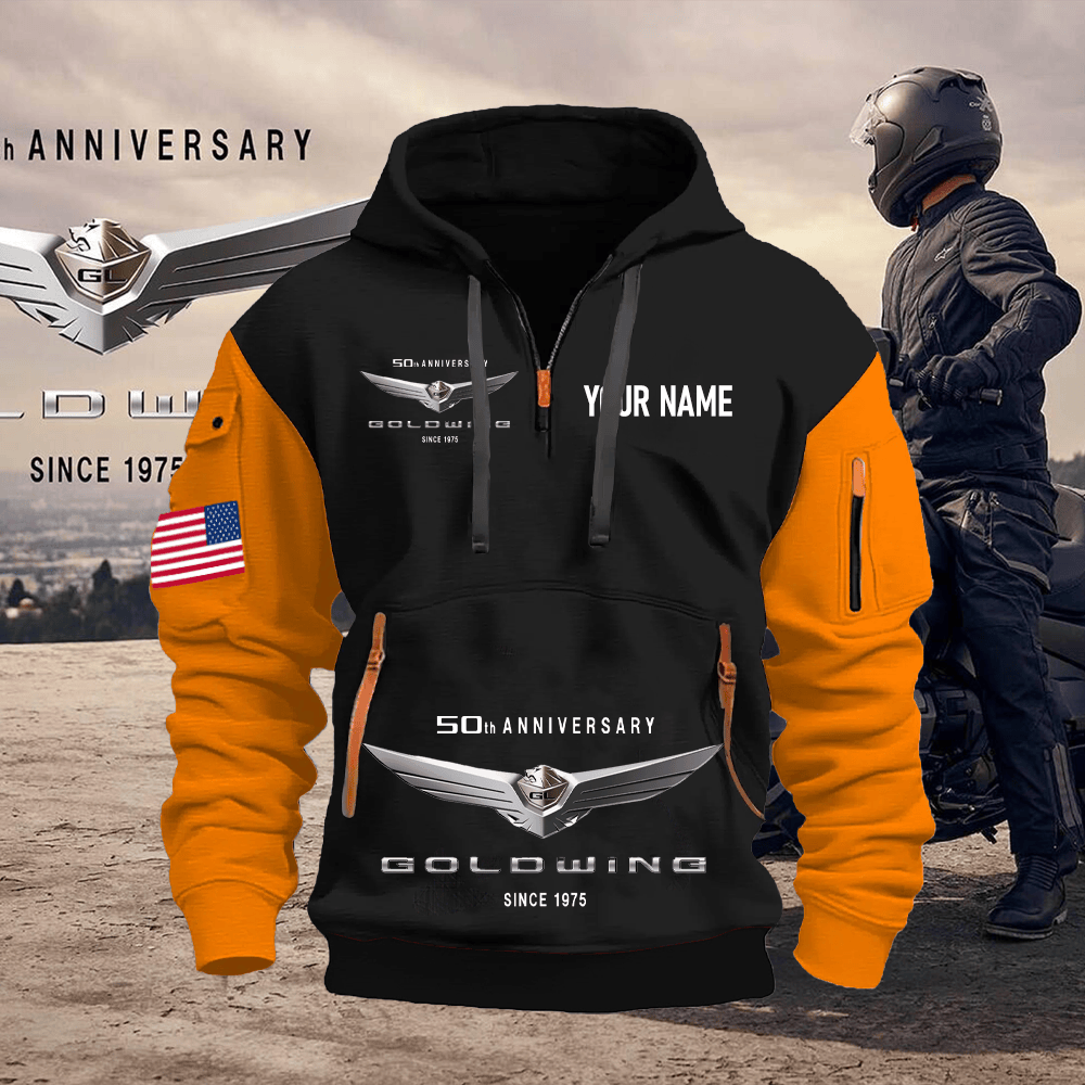 GW Custom Name Quarter Zipper Hoodie