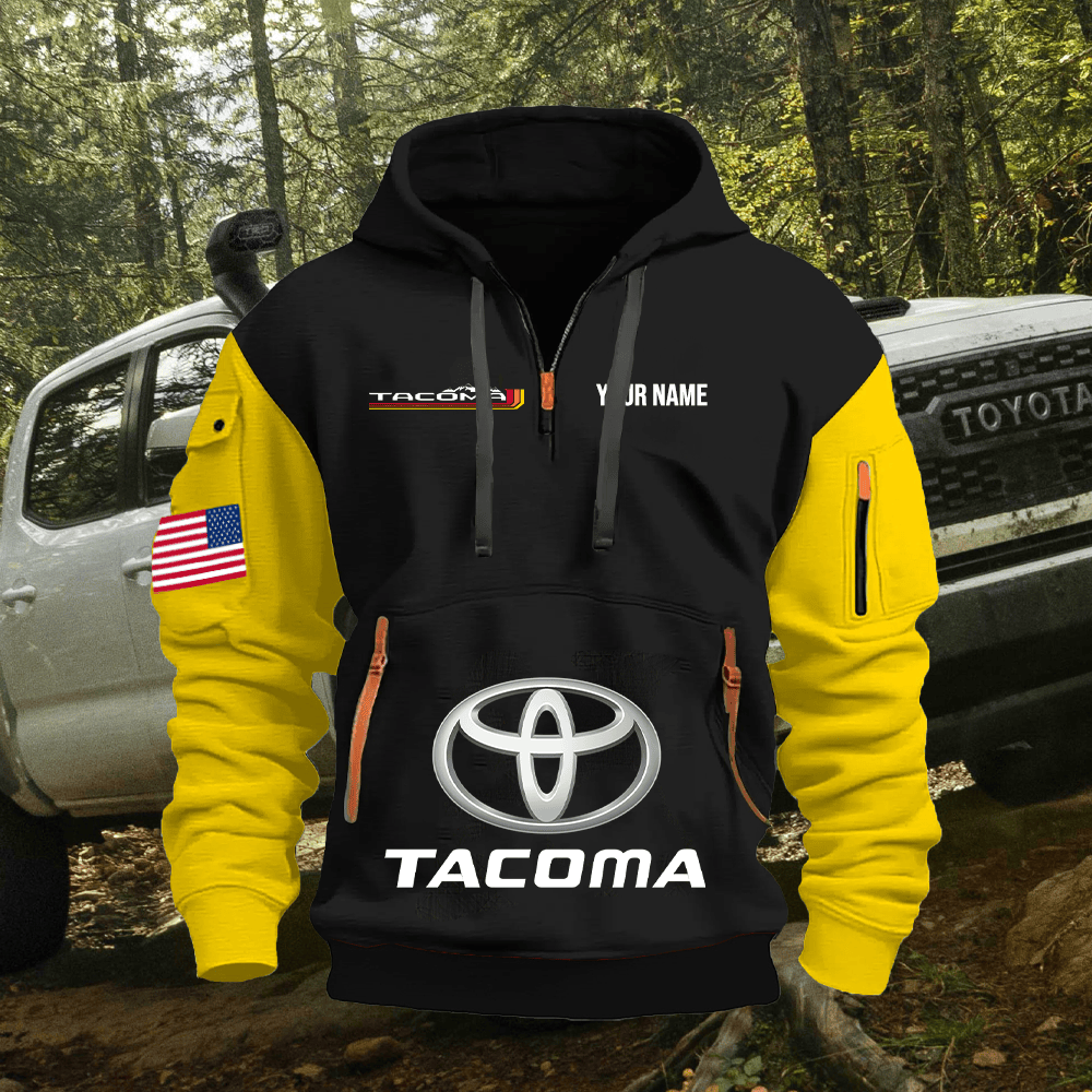 TY8 Custom Print Name Quarter Zipper Hoodie