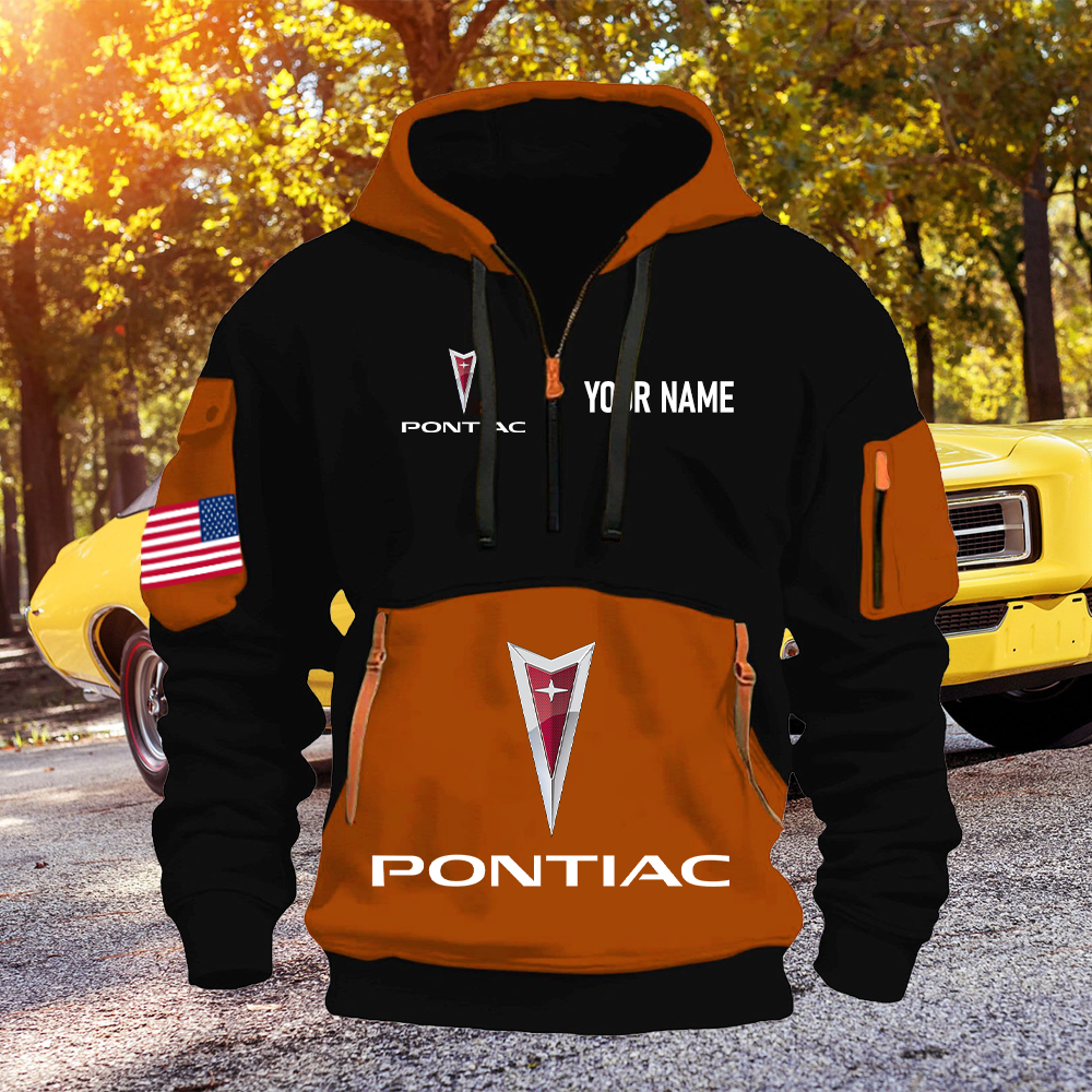 PT Print Name Quarter Zipper Hoodie