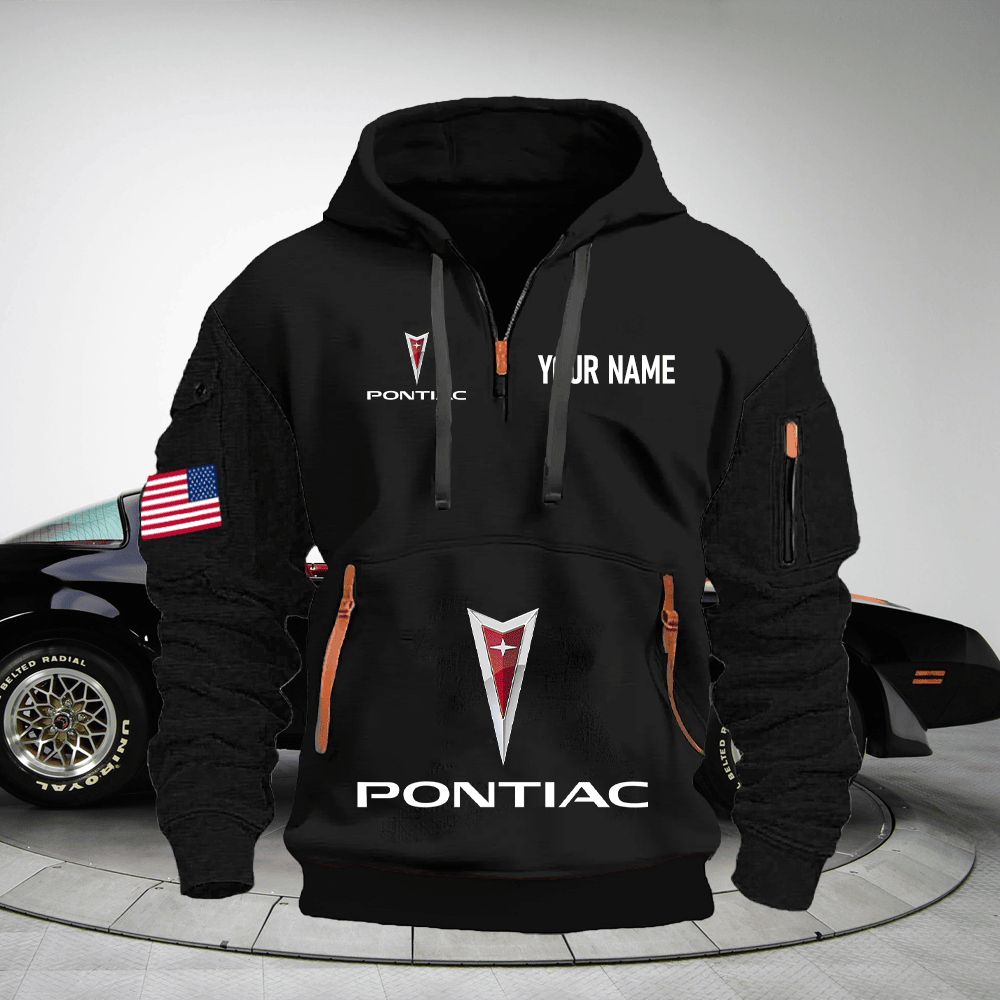PT Print Name Quarter Zipper Hoodie