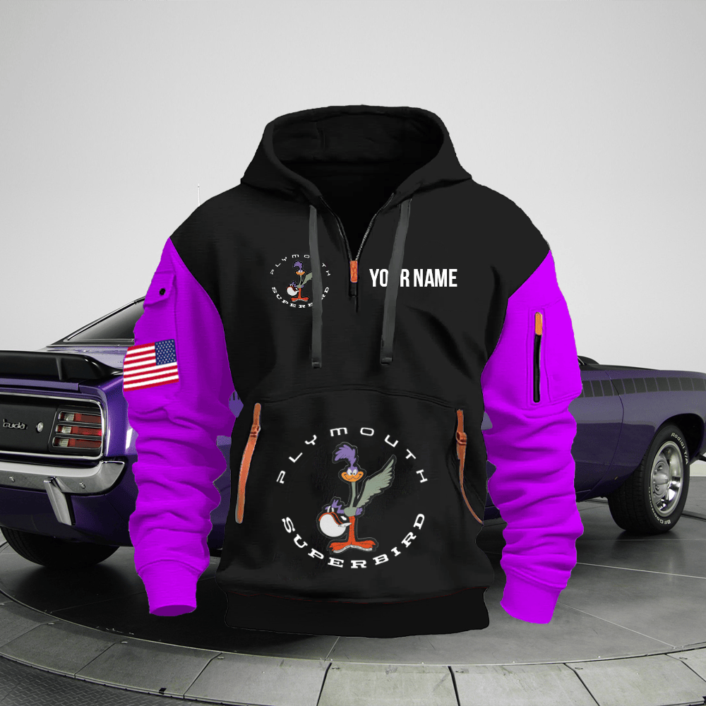 PM Custom Print Quarter Zipper Hoodie