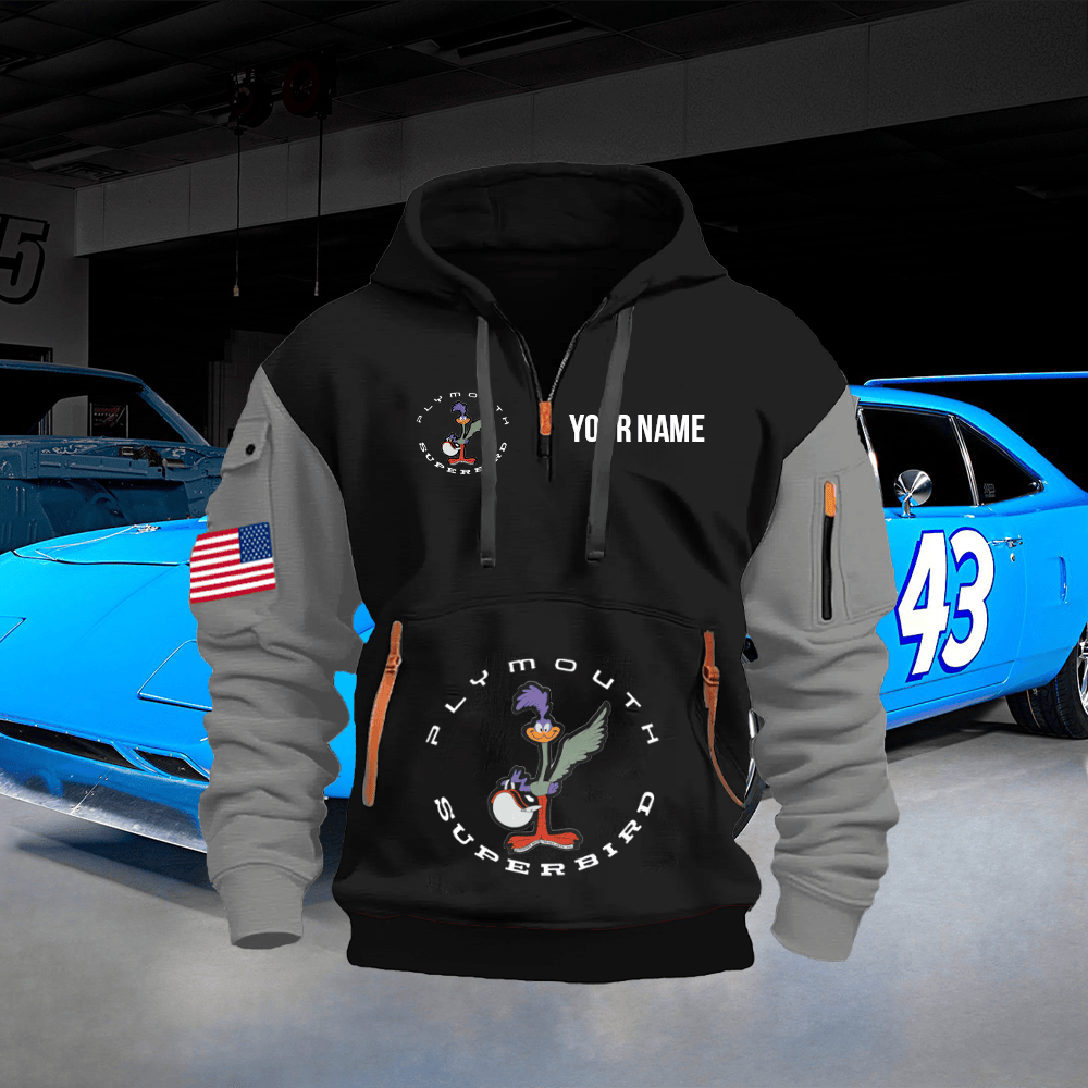 PM Custom Print Quarter Zipper Hoodie