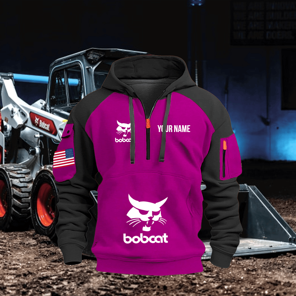 BC Custom Name Quarter Zipper Hoodie