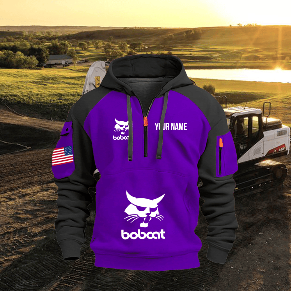 BC Custom Name Quarter Zipper Hoodie