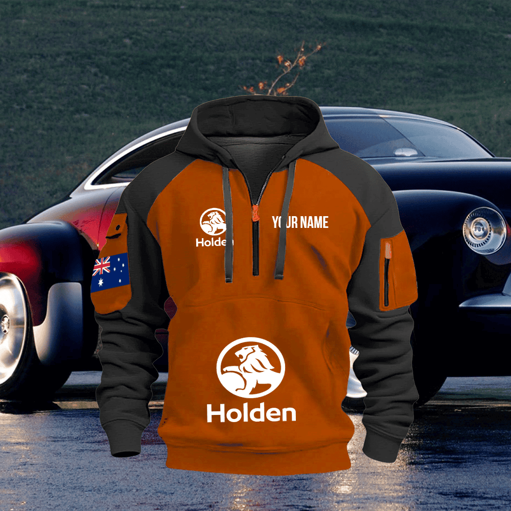 HOL Custom Name Quarter Zipper Hoodie