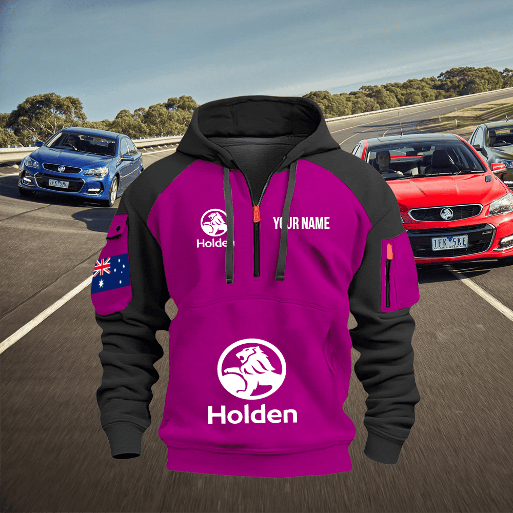 HOL Custom Name Quarter Zipper Hoodie