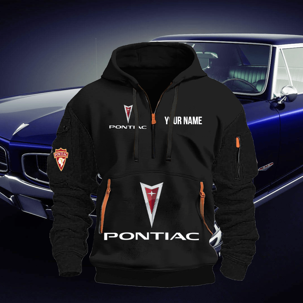 PT Print Name Quarter Zipper Hoodie