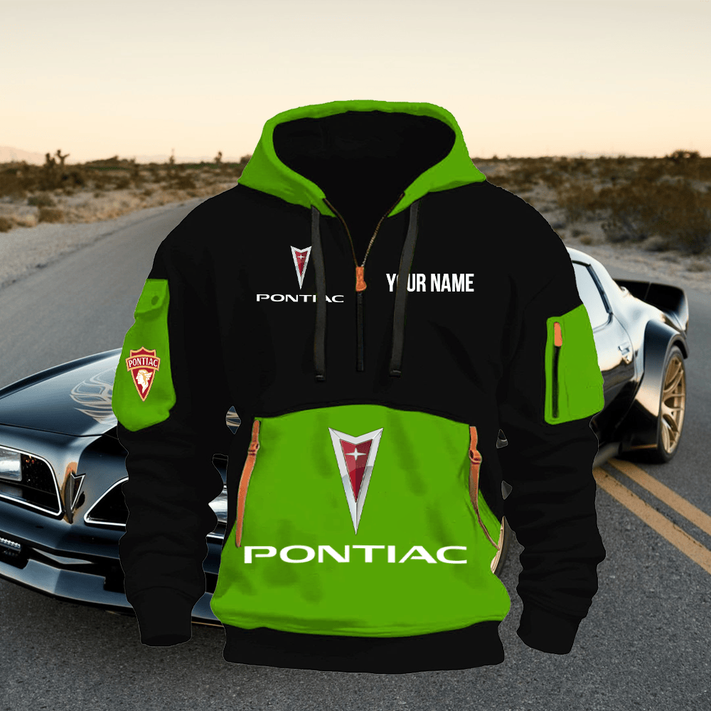 PT Print Name Quarter Zipper Hoodie