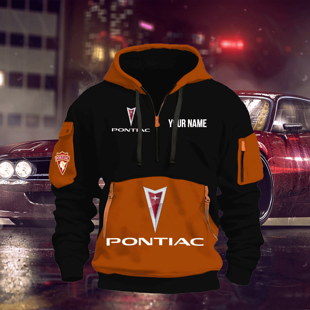 PT Print Name Quarter Zipper Hoodie