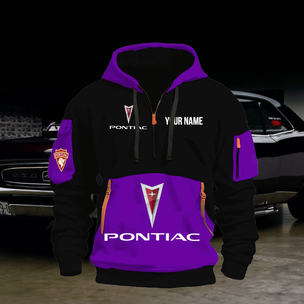 PT Print Name Quarter Zipper Hoodie
