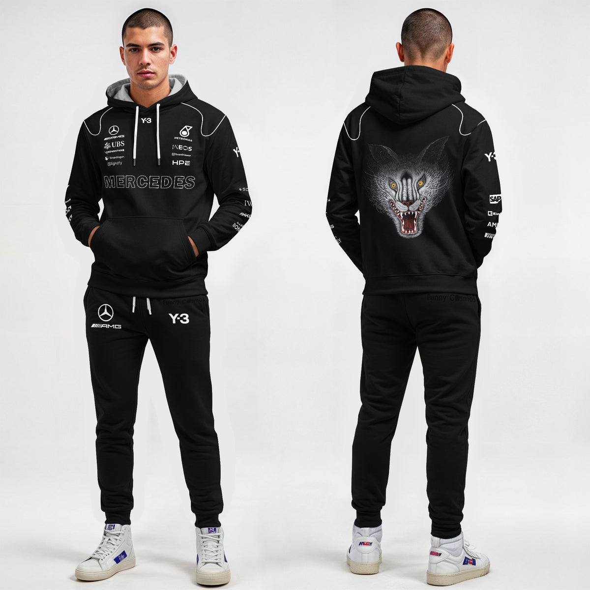 AMG Mer Y-3 Wolf F1 Team 2026 Costume Racing Suit