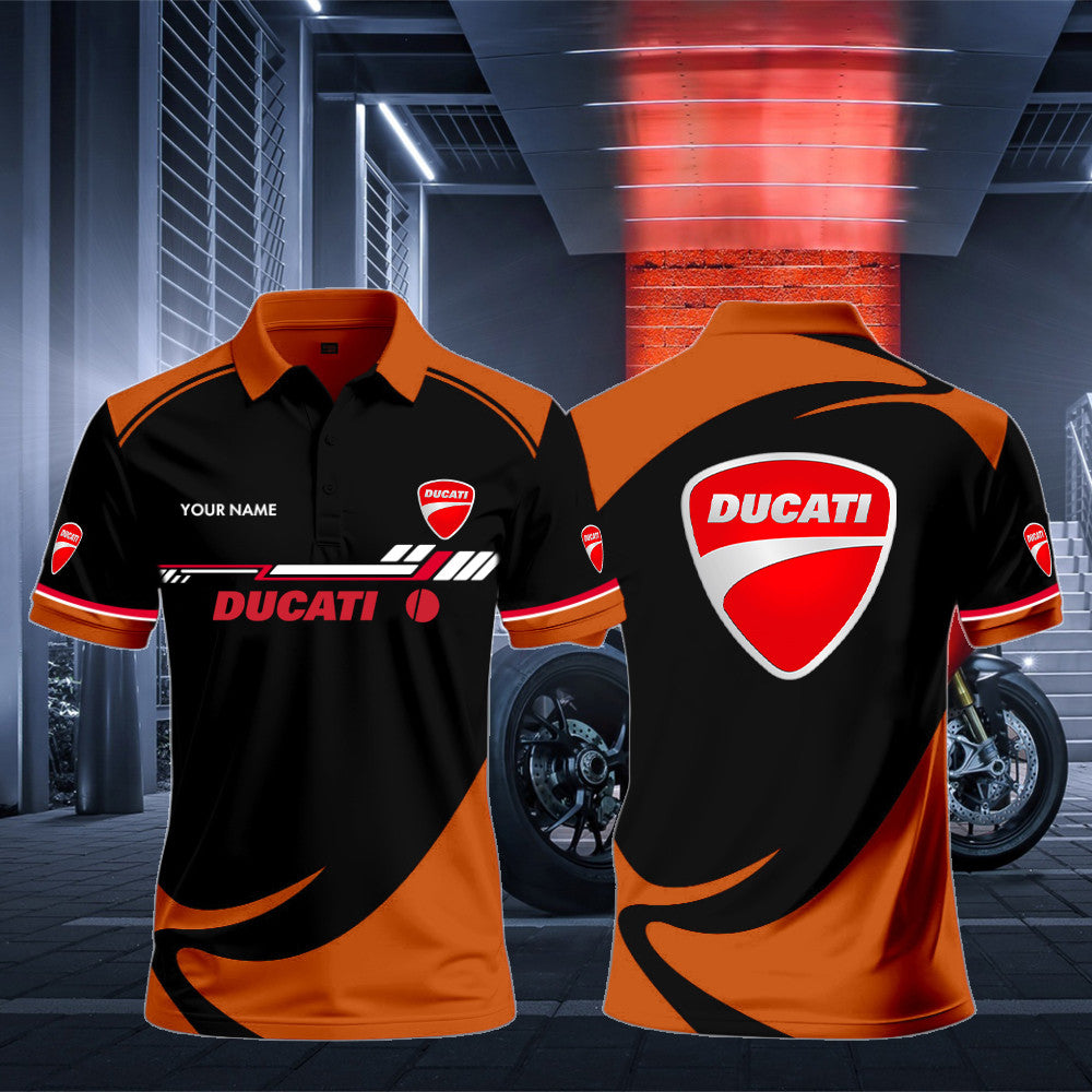 DCT Polo Shirt Custom Print Name