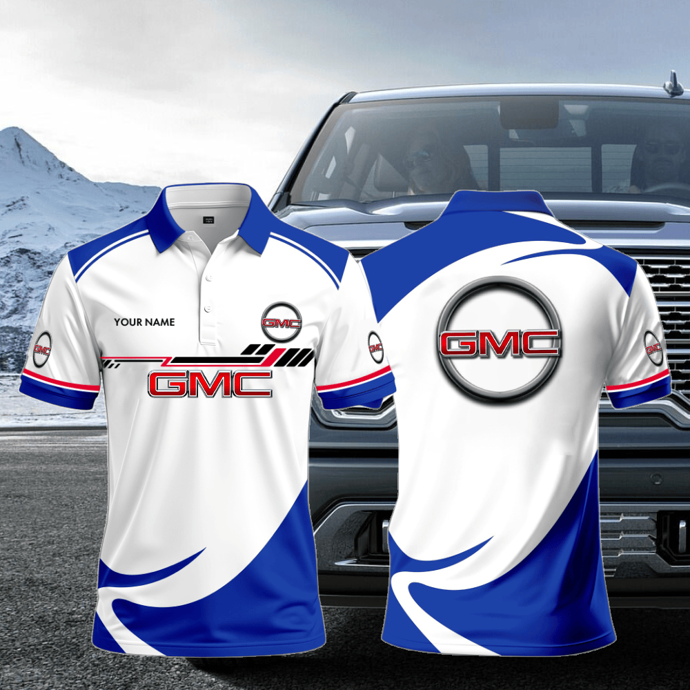 GM Polo Shirt Custom Print Name