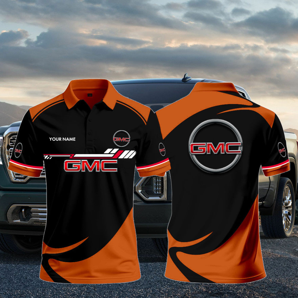 GM Polo Shirt Custom Print Name