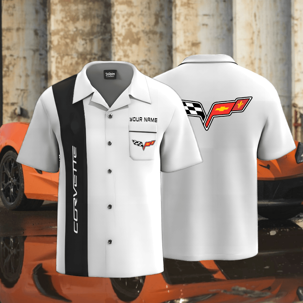 C6 Custom name Hawaii Shirt