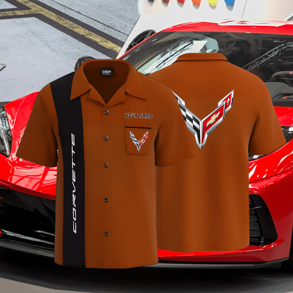 C8 Custom name Hawaii Shirt