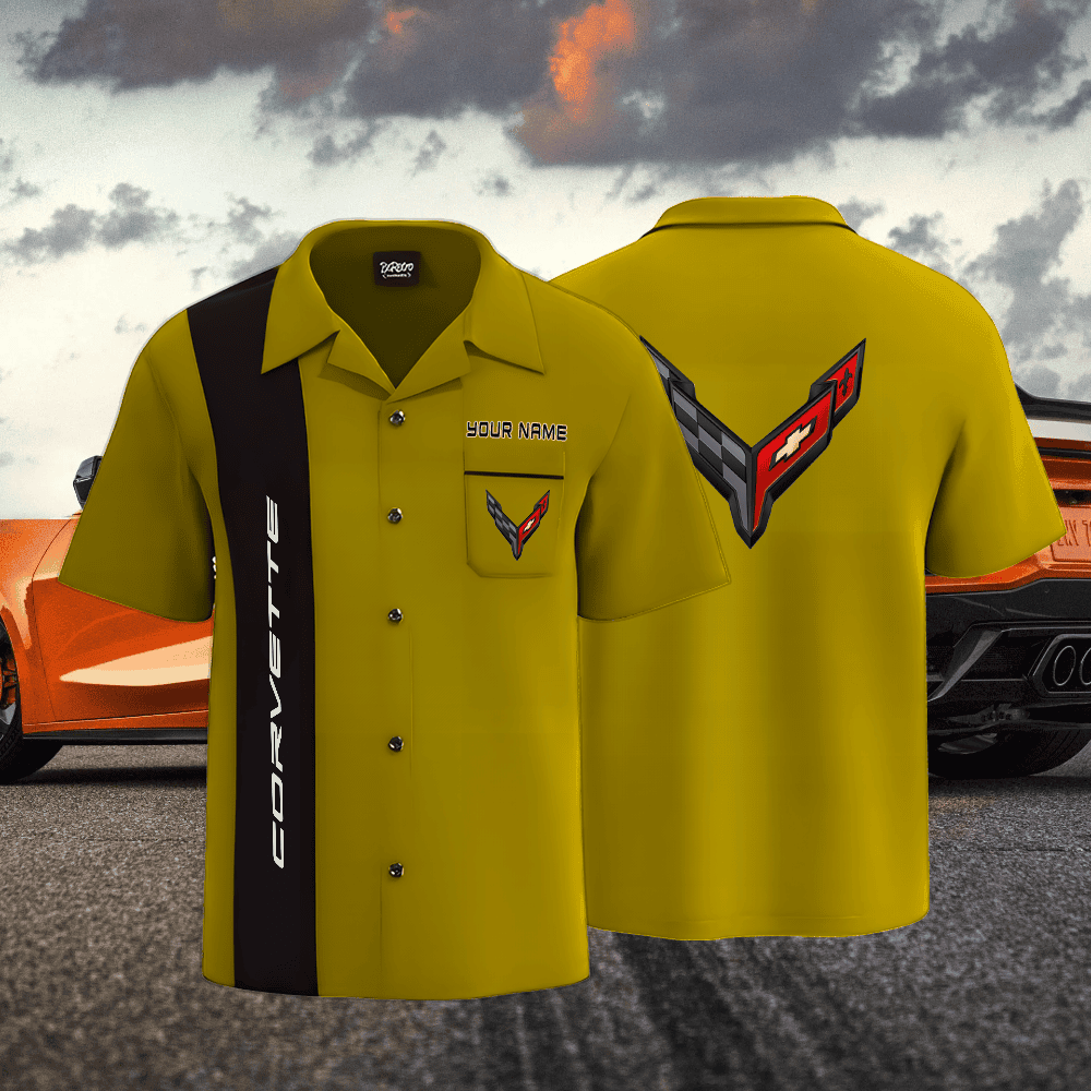 C8 Custom name Hawaii Shirt