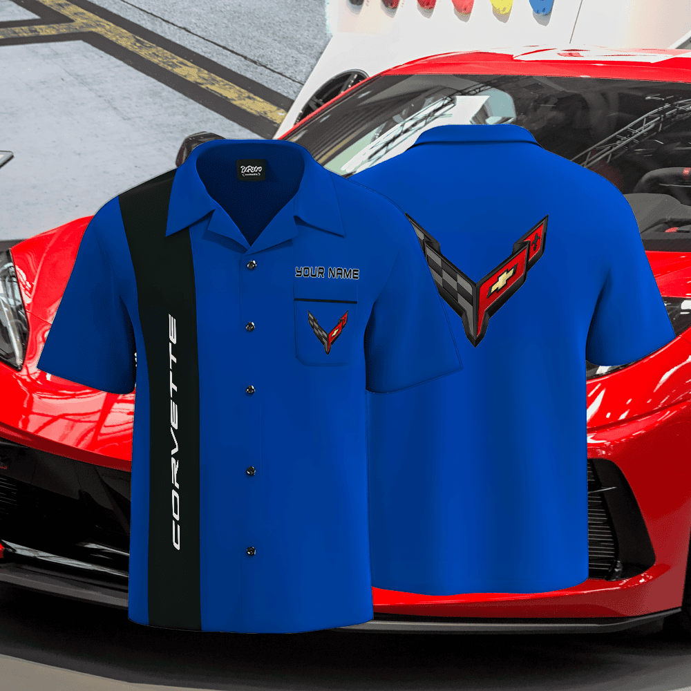 C8 Custom name Hawaii Shirt