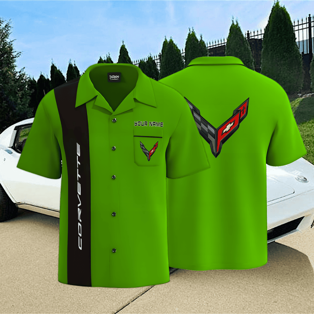 C8 Custom name Hawaii Shirt