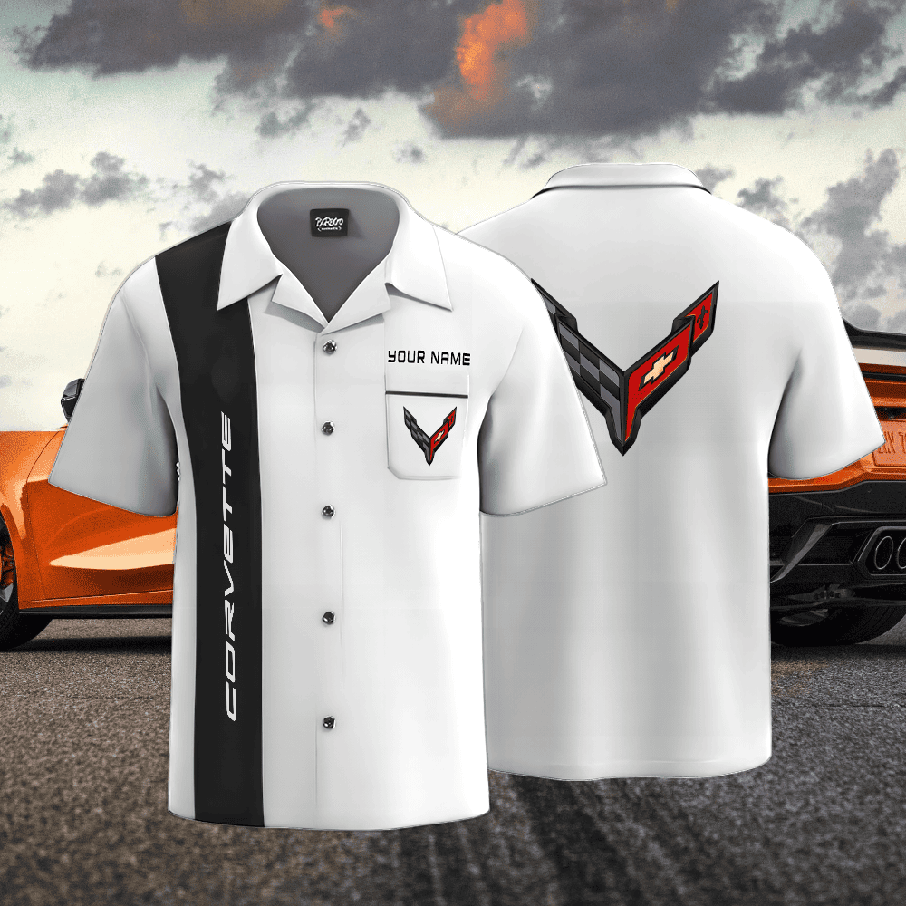 C8 Custom name Hawaii Shirt