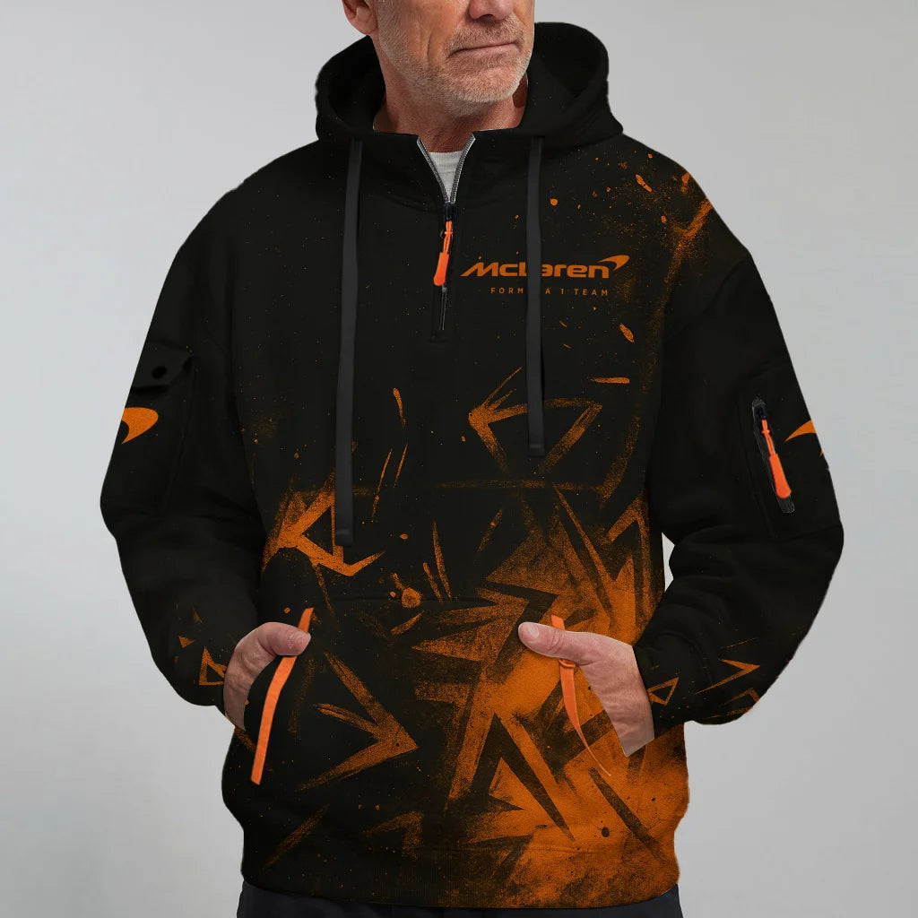 OP81 Exclusive Logo Hoodie Half Zip BLMCL3525A3OP3HZ