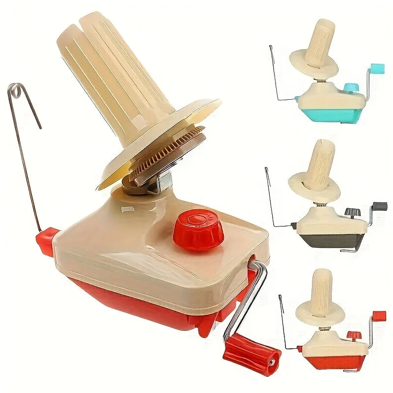 Sturdy Yarn Ball Winder - Metal Handle Tabletop Clamp For Knitting Enthusiasts Valentine Gift | 24-hour Shipping