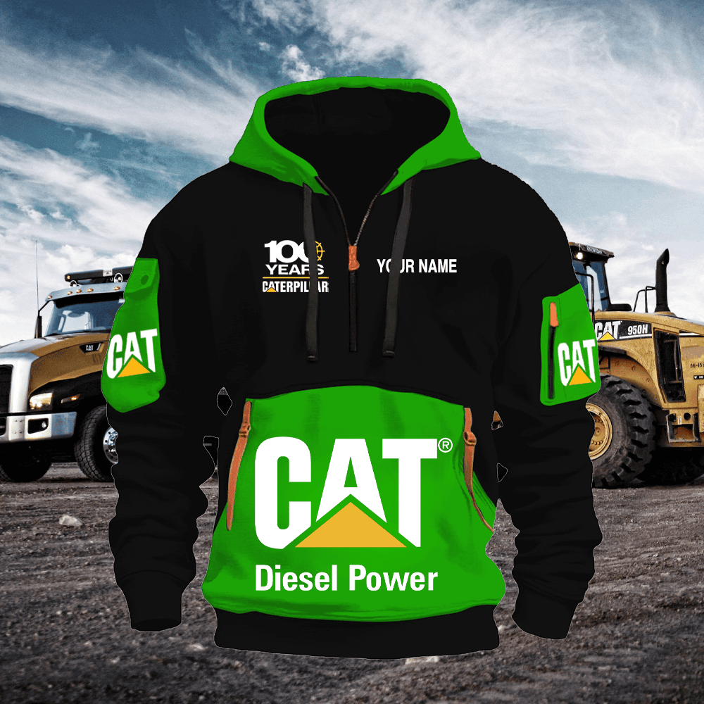 CAT 100th Quater Zipper jacket