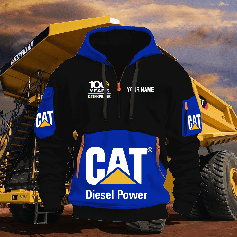 CAT 100th Quater Zipper jacket