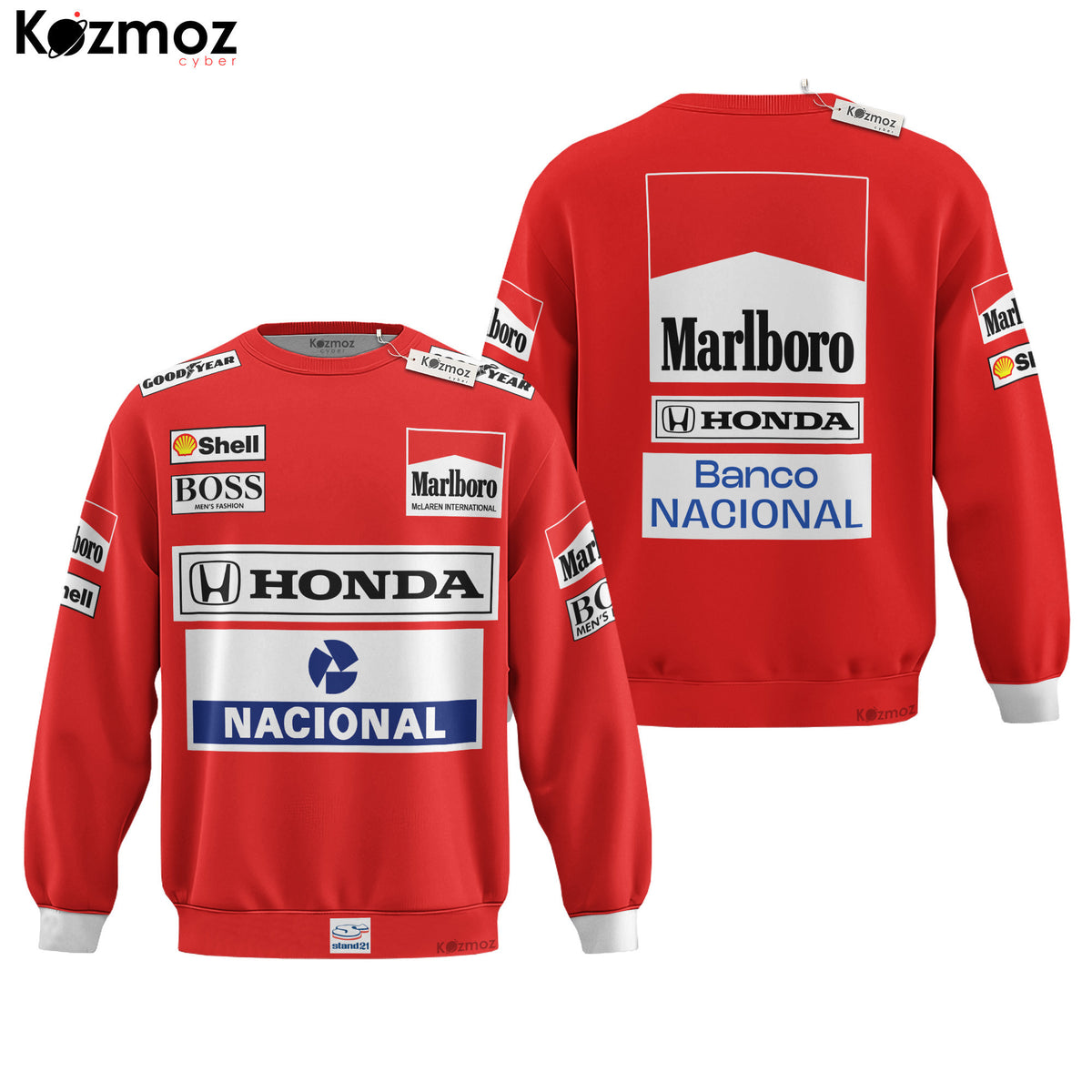 Magic Senna Racing Costume Stand21 1988 Collection - Honda Racing Team