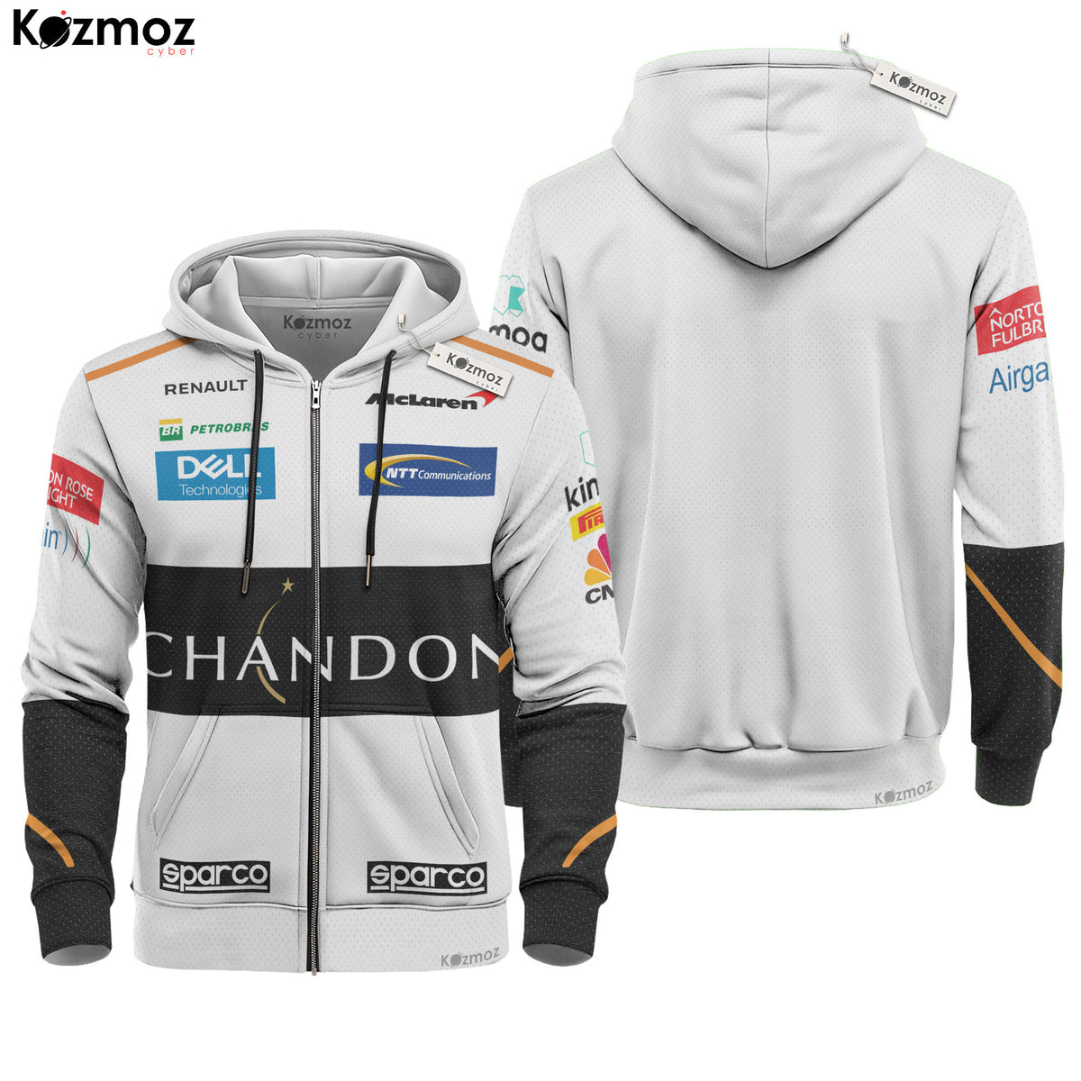 2016 Fernando Alonso McLaren Race Suit Collection - Racing Team -