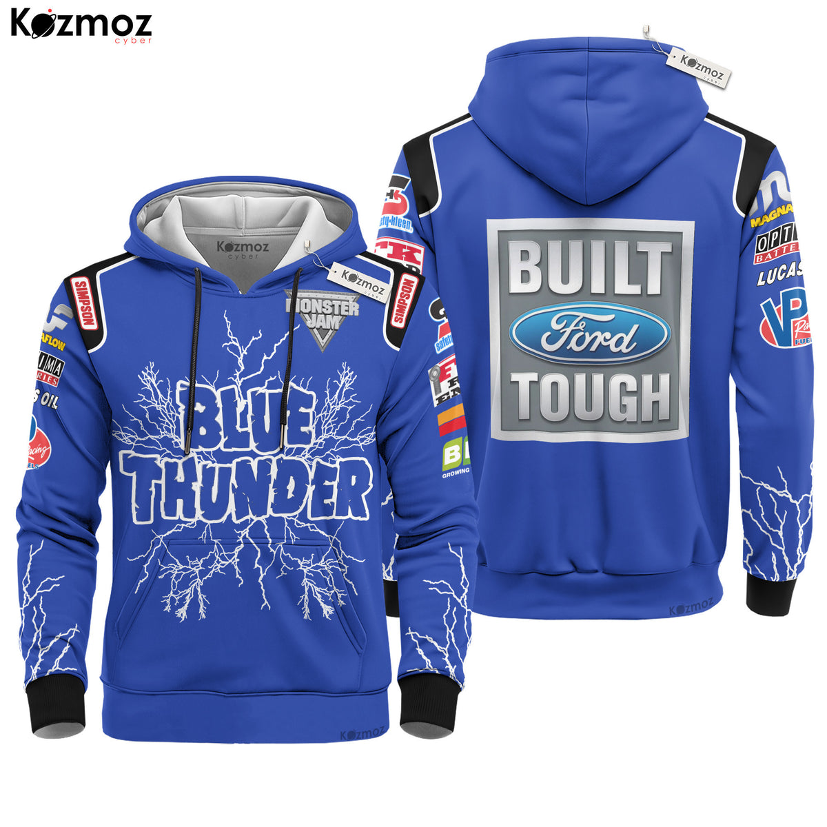 Blue Thunder Racing Costume Collection - Monster Jam Racing Team