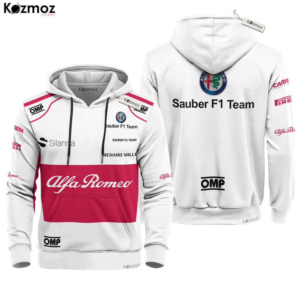 2021 Kimi Raikkonen Alfa Romeo Race Suit Collection - Racing Team -