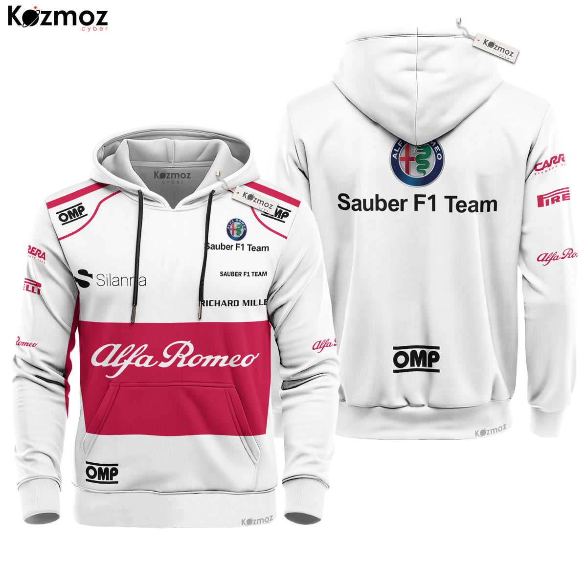 2021 Kimi Raikkonen Alfa Romeo Race Suit Collection - Racing Team -
